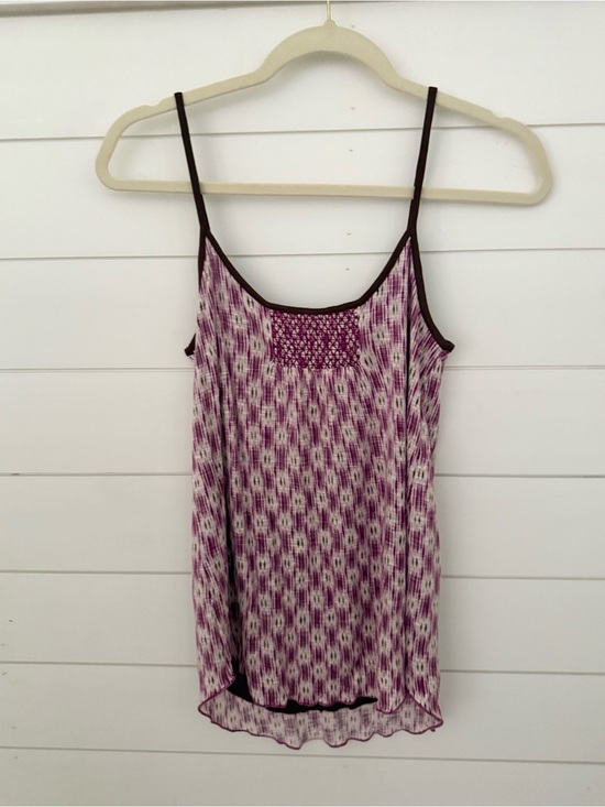 Matilda Jane Tops - Matilda Jane Women’s Boho Tank Top Ikat Block Print Size S